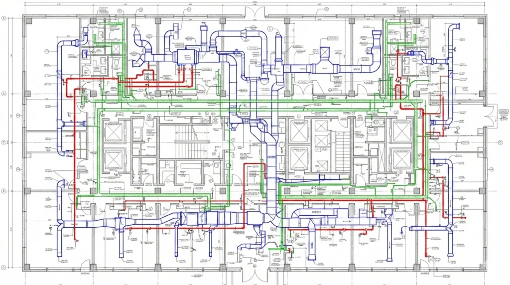 MEP shop drawing services in Adelaide mechanical electrical plumbing drawings