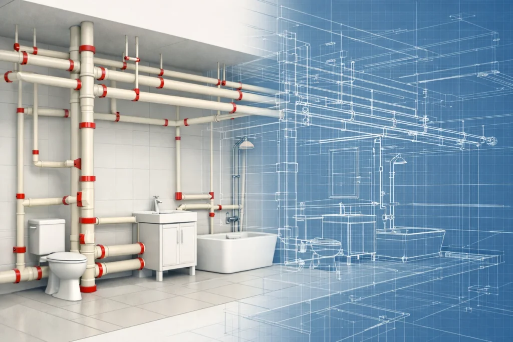 Hydraulic drafting and BIM coordination in Perth