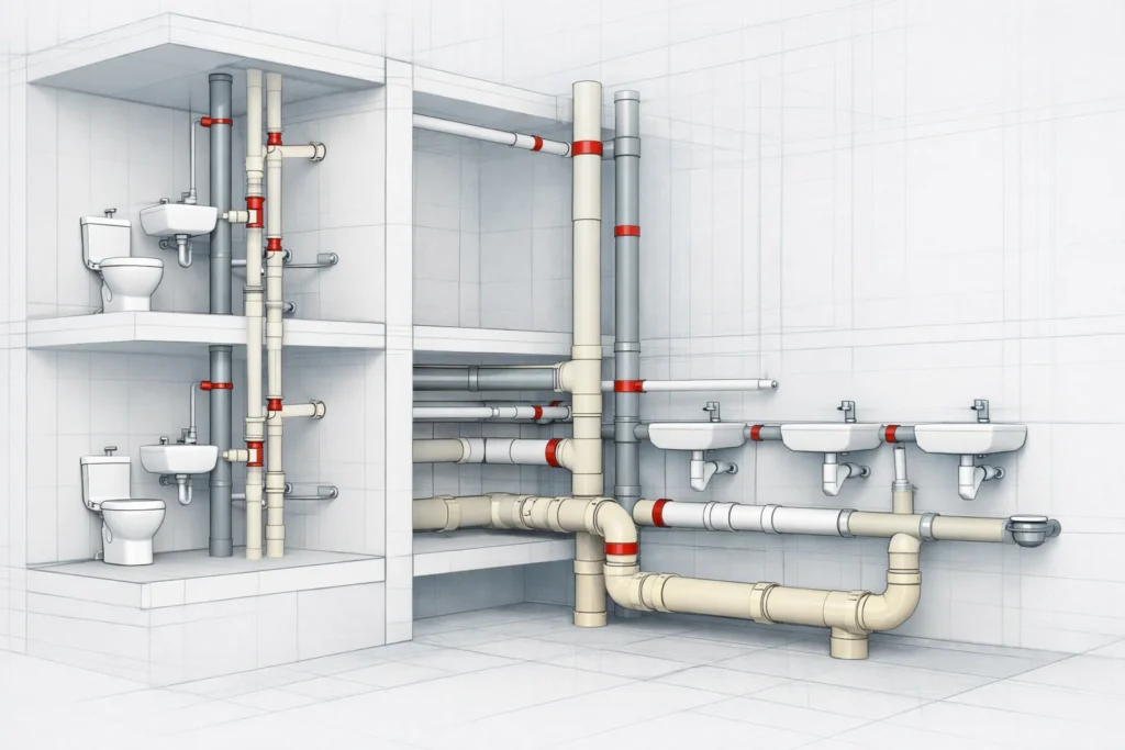 Hydraulic drafting and BIM coordination in Perth for commercial buildings