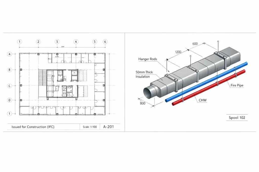 Construction Drawings vs Shop Drawings