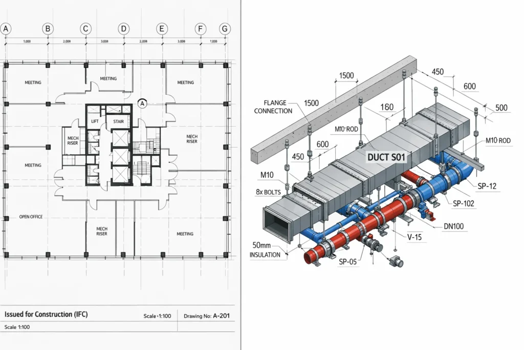 Construction Drawings vs Shop Drawings
